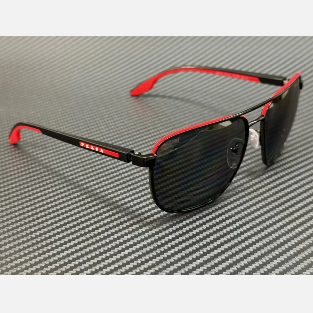 Prada Polarized 62mm Men's Sunglasses